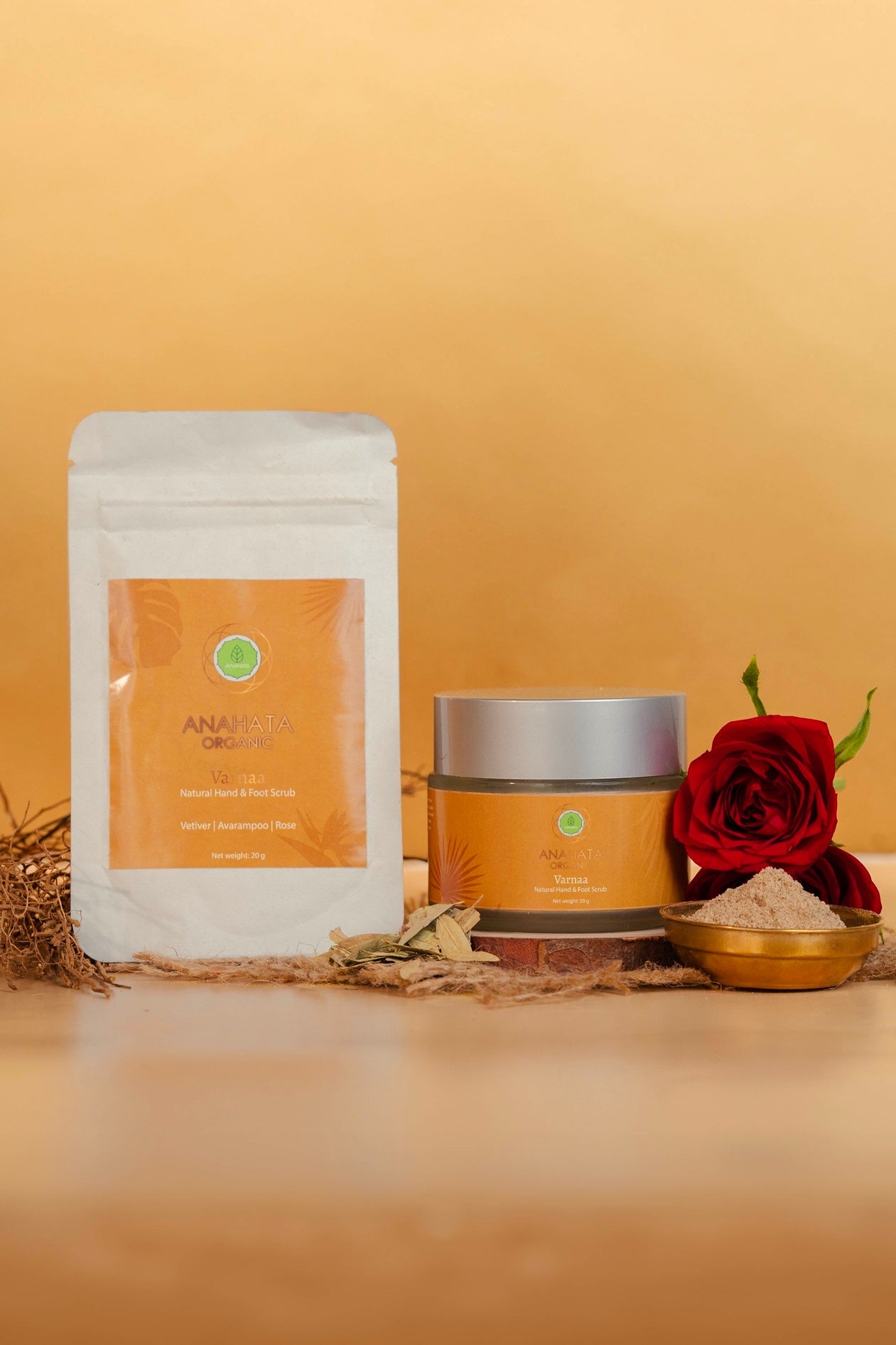 Varnaa Natural Hand & Foot Scrub | Verified Sustainable by Brown Living™