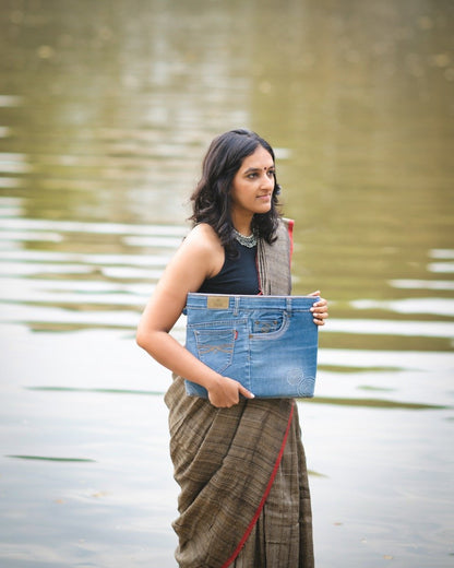 Varuna Laptop Sleeve - Medium | Verified Sustainable by Brown Living™