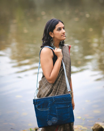 Varuna Laptop Sleeve - Medium | Verified Sustainable by Brown Living™