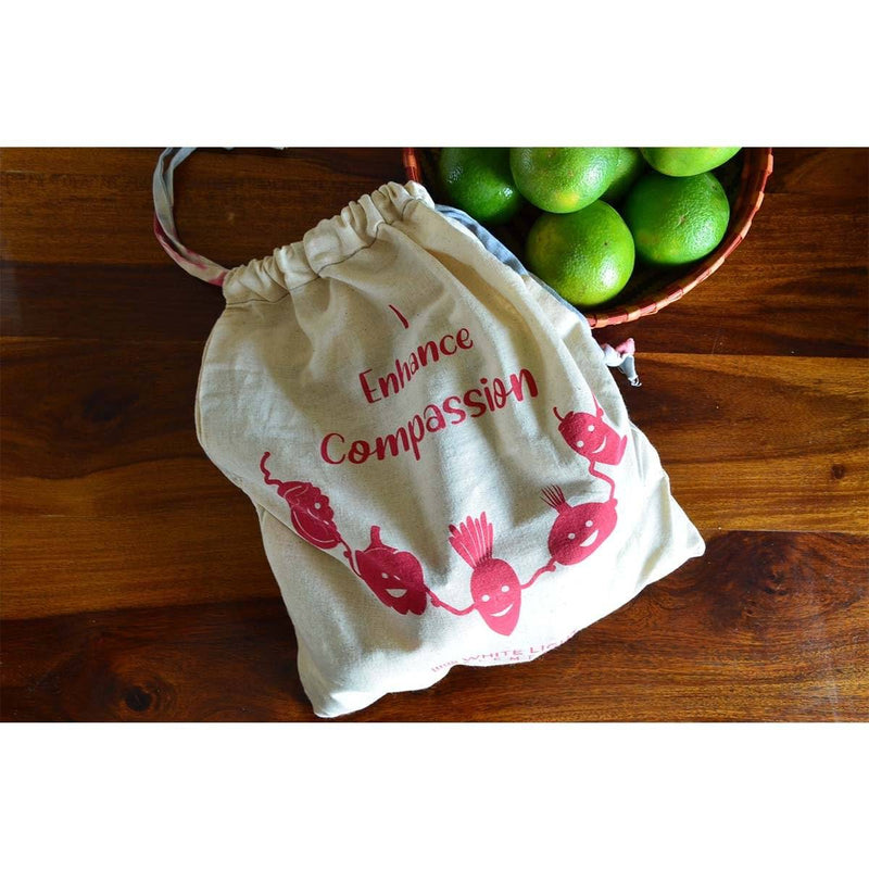 Buy Vegetable Fridge Bags - Set of 3 - for Veggies, Roti, Sprouting & Paneer | Shop Verified Sustainable Fridge Vegetable Bags on Brown Living™