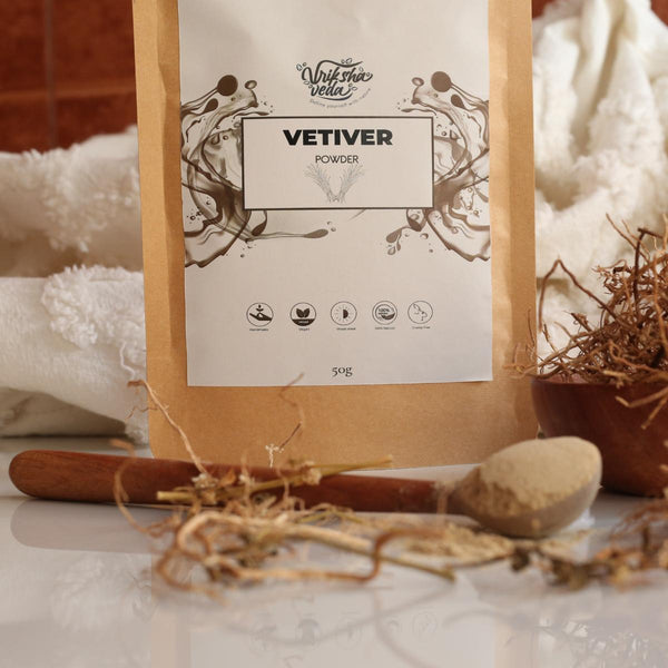 Buy Vetiver Powder- 50 g | Face Pack for Clear Skin | Shop Verified Sustainable Face Pack on Brown Living™