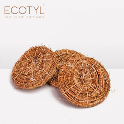 Vetiver Scrubber | Natural Body Loofah | Set of 3 | Verified Sustainable by Brown Living™