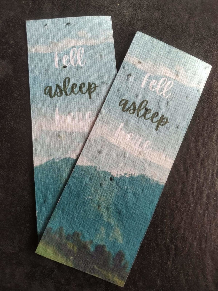 Vibe Bookmarks | From the Mountains | Seed Paper - Set of 5 | Verified Sustainable by Brown Living™