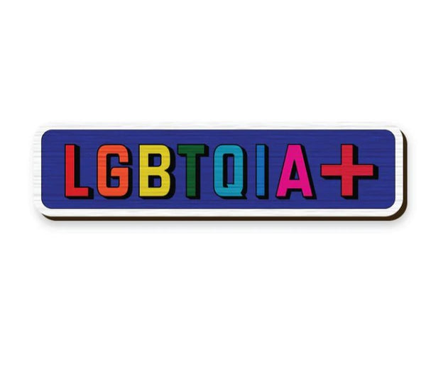 Vibrant LGBTQIA+ Pin | Verified Sustainable Stationery on Brown Living™