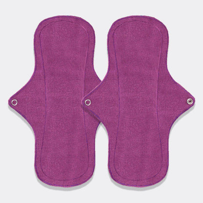 Vibrant Organic Day Pad Plus - Twin Pack | Verified Sustainable by Brown Living™