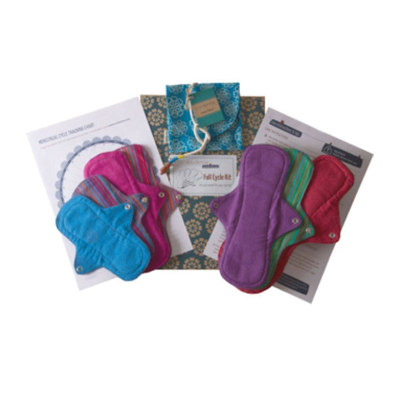 Buy Vibrant Organic Full Cycle Kit (Pack of 8) | Shop Verified Sustainable Sanitary Pad on Brown Living™