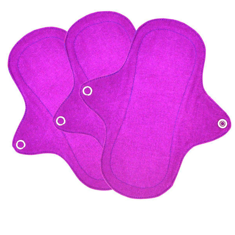 Buy Vibrant Organic Pantyliners without PUL (Pack of 3) | Shop Verified Sustainable Sanitary Pad on Brown Living™