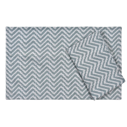 Vibrant Wave Lumbar Printed Cushion Cover - set of 2 | Verified Sustainable by Brown Living™