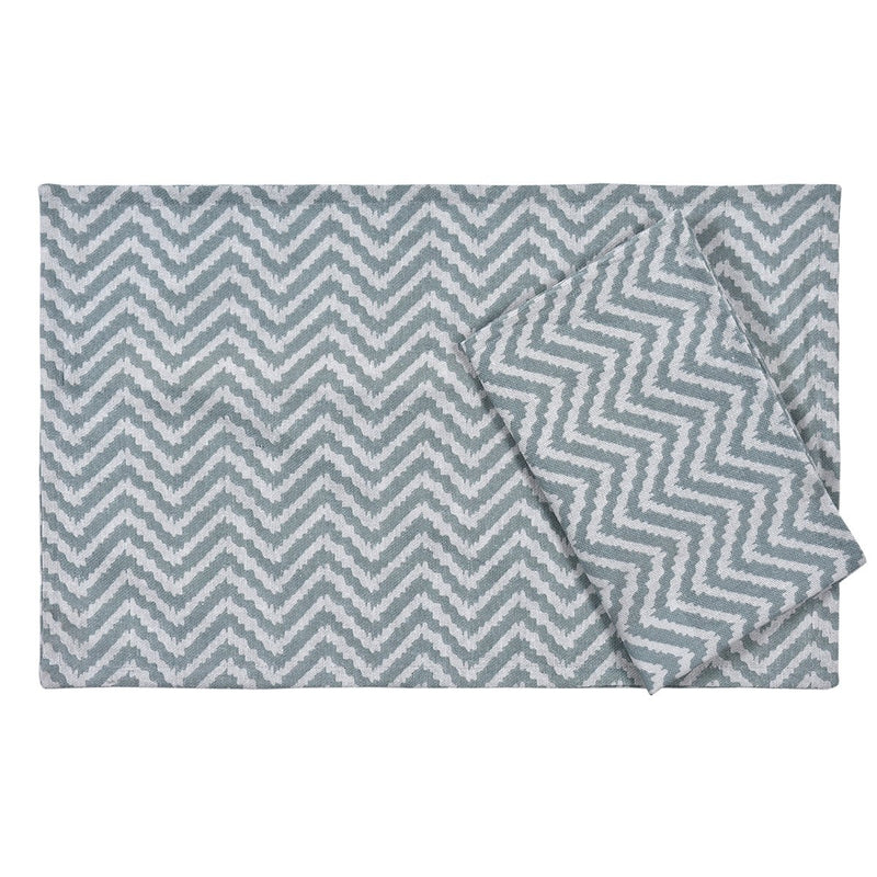Vibrant Wave Lumbar Printed Cushion Cover - set of 2 | Verified Sustainable Covers & Inserts on Brown Living™