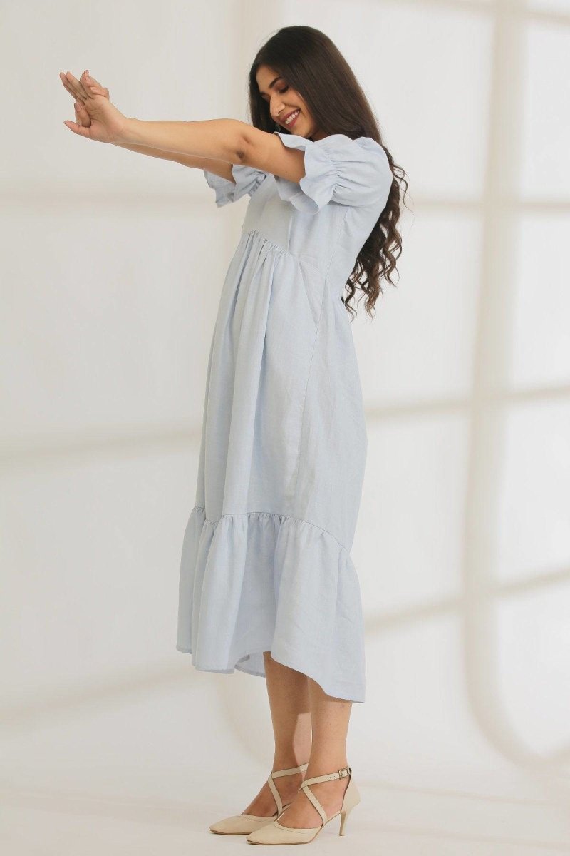 Buy Vintage Vibes Hemp Dress | Shop Verified Sustainable Products on Brown Living