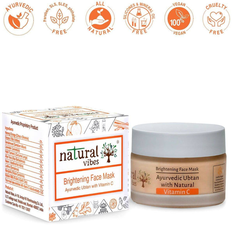 Buy Vitamin C Brightening Face Pack 50g | Shop Verified Sustainable Products on Brown Living