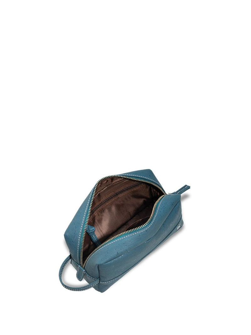 Buy Volt Cork Dopp Kit - Teal | Shop Verified Sustainable Travel Accessories on Brown Living™