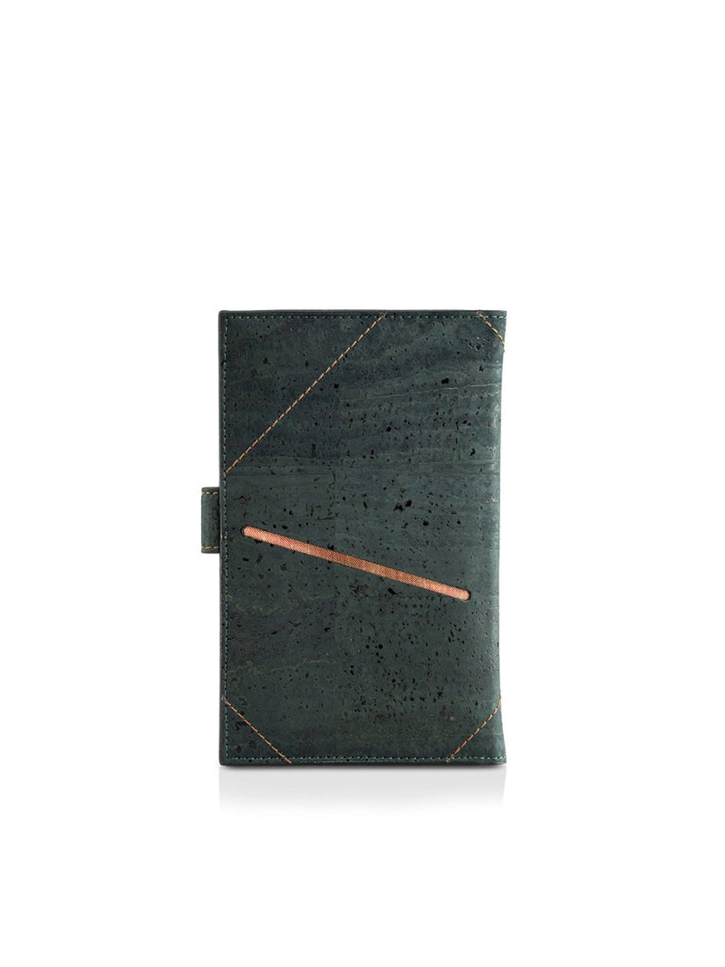 Buy Voyager Cork Travels Wallet - Sacramento Green | Shop Verified Sustainable Products on Brown Living
