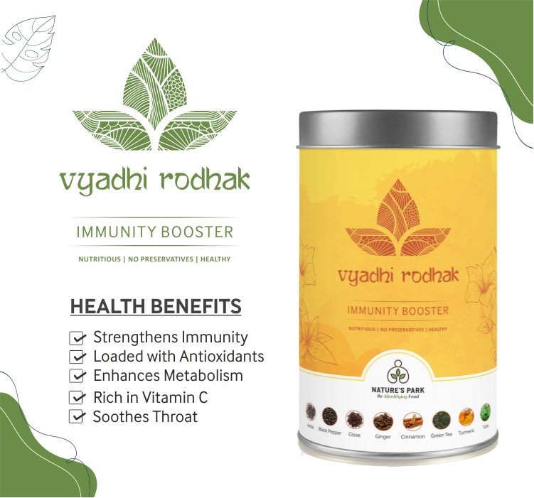 Buy Vyadhi Rodhak- Immunity Booster Health & Wellness Can (180 g) | Shop Verified Sustainable Products on Brown Living