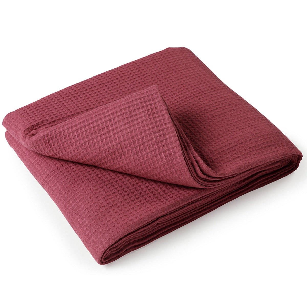 Waffle QueenCotton Bedcover (1 Bedcover Purple) | Verified Sustainable by Brown Living™