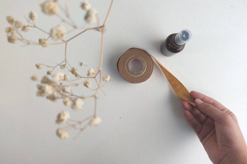 Buy Water Activated Plain Paper Tape - 24mm x 183 metres - Pack of 6 | Shop Verified Sustainable Products on Brown Living