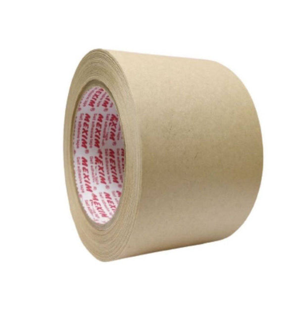 Buy Water Activated Tape - Brown Plain - 70mm x 50 meters x 4 Rolls | Shop Verified Sustainable Products on Brown Living