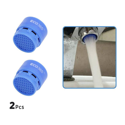 Water Saving Aerator - Save Upto 50% Water - 4Lpm | Pack Of 2 Foam Flow Tap Filter - Small | Verified Sustainable by Brown Living™