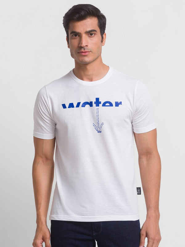 Buy Water T-Shirt | Recycled Polyester + Recycled Cotton Blend | Shop Verified Sustainable Mens Tshirt on Brown Living™