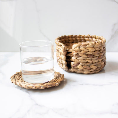 Weaver Coasters - Set of 6 – Table Decor on Brown Living™. SKU: TC0203. Img 4.