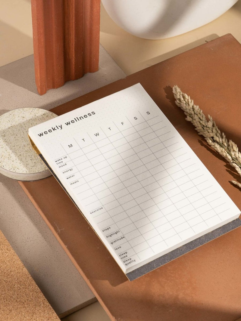 Buy Weekly Wellness Tracker | Shop Verified Sustainable Products on Brown Living