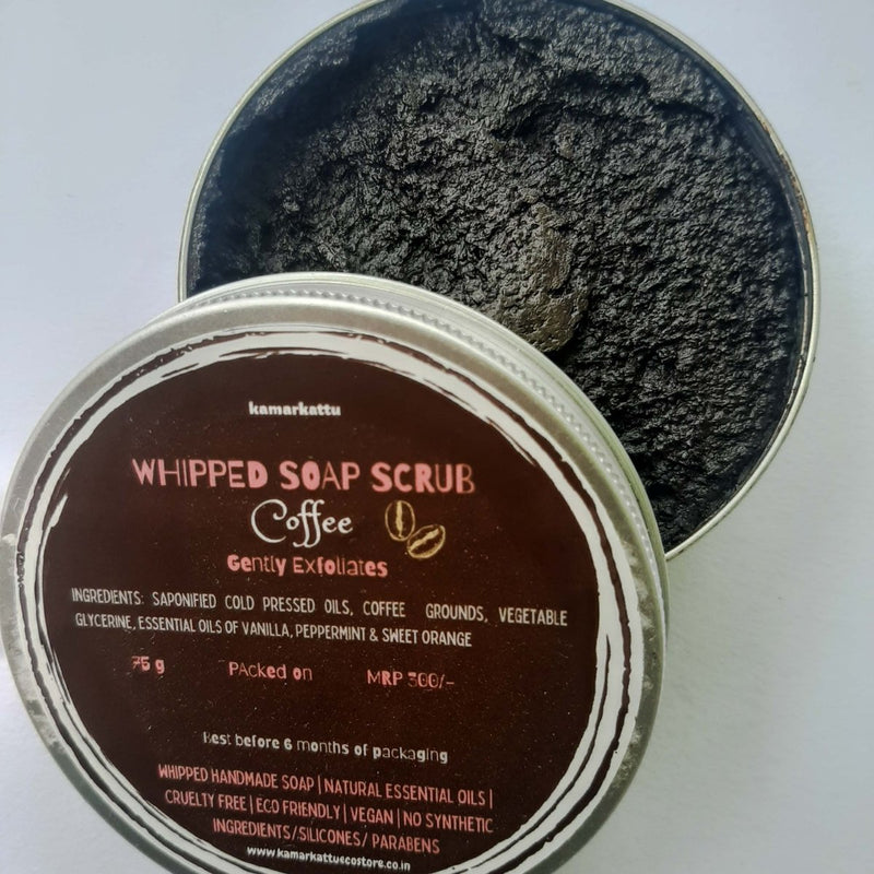 Buy Whipped Soap scrub - Coffee | Shop Verified Sustainable Face Scrub on Brown Living™