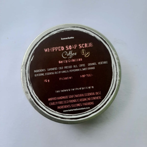 Buy Whipped Soap scrub - Coffee | Shop Verified Sustainable Face Scrub on Brown Living™