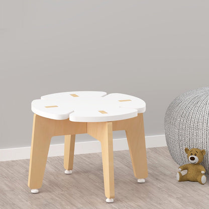 White Grape | Wooden Stool | Verified Sustainable by Brown Living™