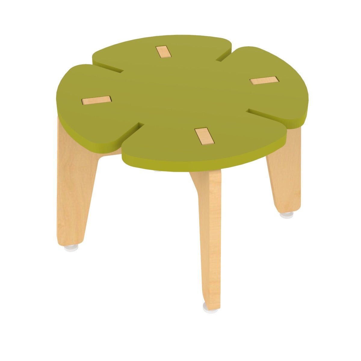 White Grape | Wooden Stool | Verified Sustainable by Brown Living™