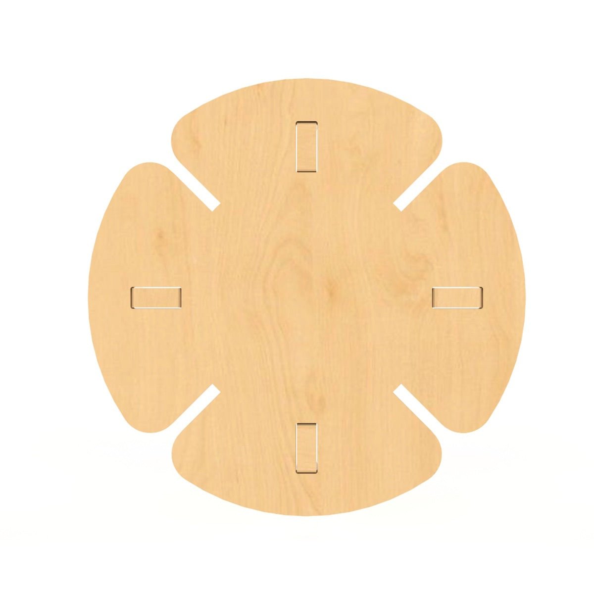 White Grape | Wooden Stool | Verified Sustainable by Brown Living™