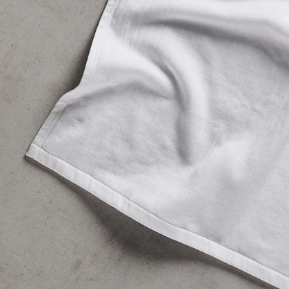 White Hammam Terry Hand Towel | Verified Sustainable by Brown Living™