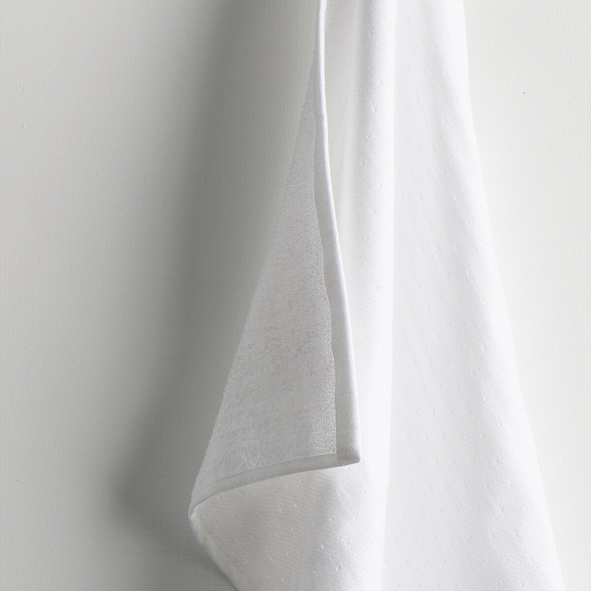 White Hammam Terry Hand Towel | Verified Sustainable by Brown Living™