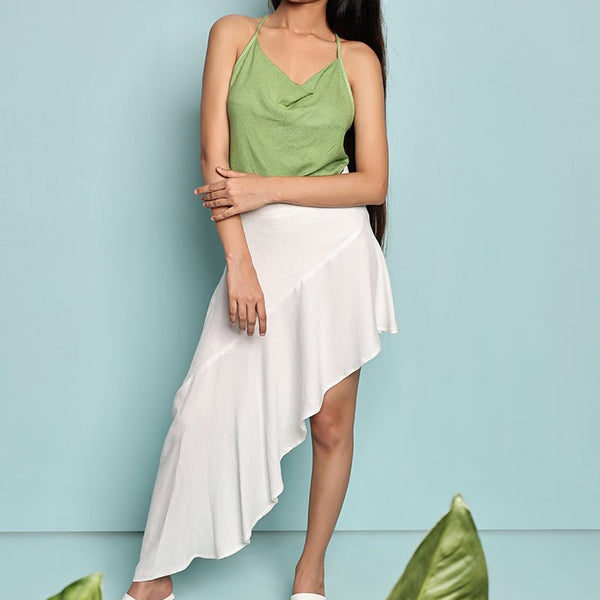 Star Asymmetrical Ruffle-Hem Skirt | These 18 POPSUGAR Collection at Kohl's  Pieces Are on Big-Time Sale This Weekend | POPSUGAR Fashion UK Photo 16