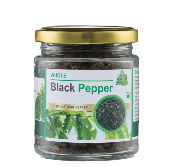 Whole Black Pepper- 100G | Verified Sustainable Seasonings & Spices on Brown Living™