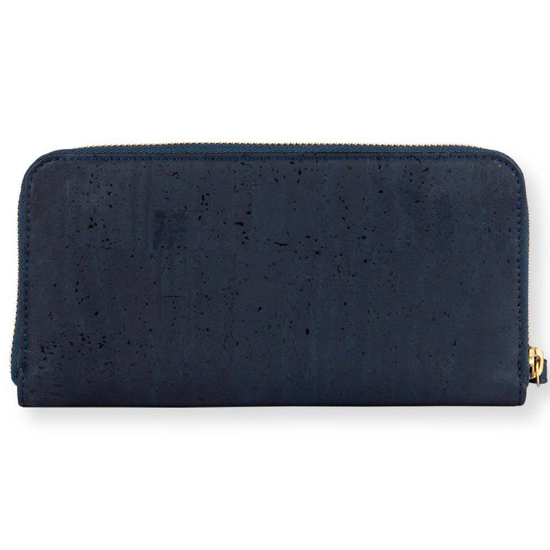 Buy Willow Zip-around Wristlet - Blue | Shop Verified Sustainable Products on Brown Living