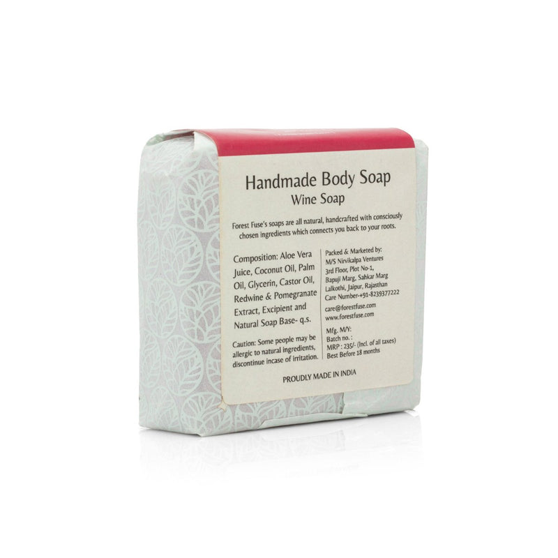 Buy Wine Ruby Antiaging Soap | Shop Verified Sustainable Products on Brown Living