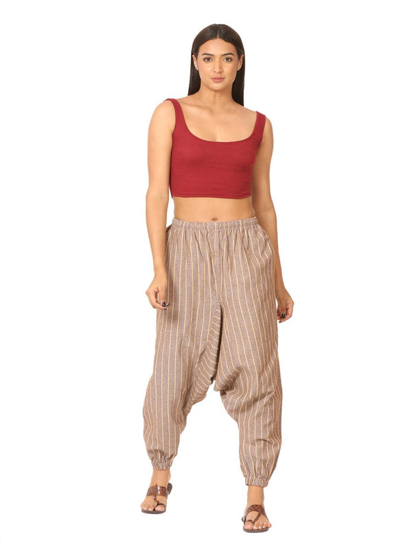 Amazon.com: ezShe Womens Long Side Slit Loose Harem Yoga Pants RoyalBlue S  : Sports & Outdoors