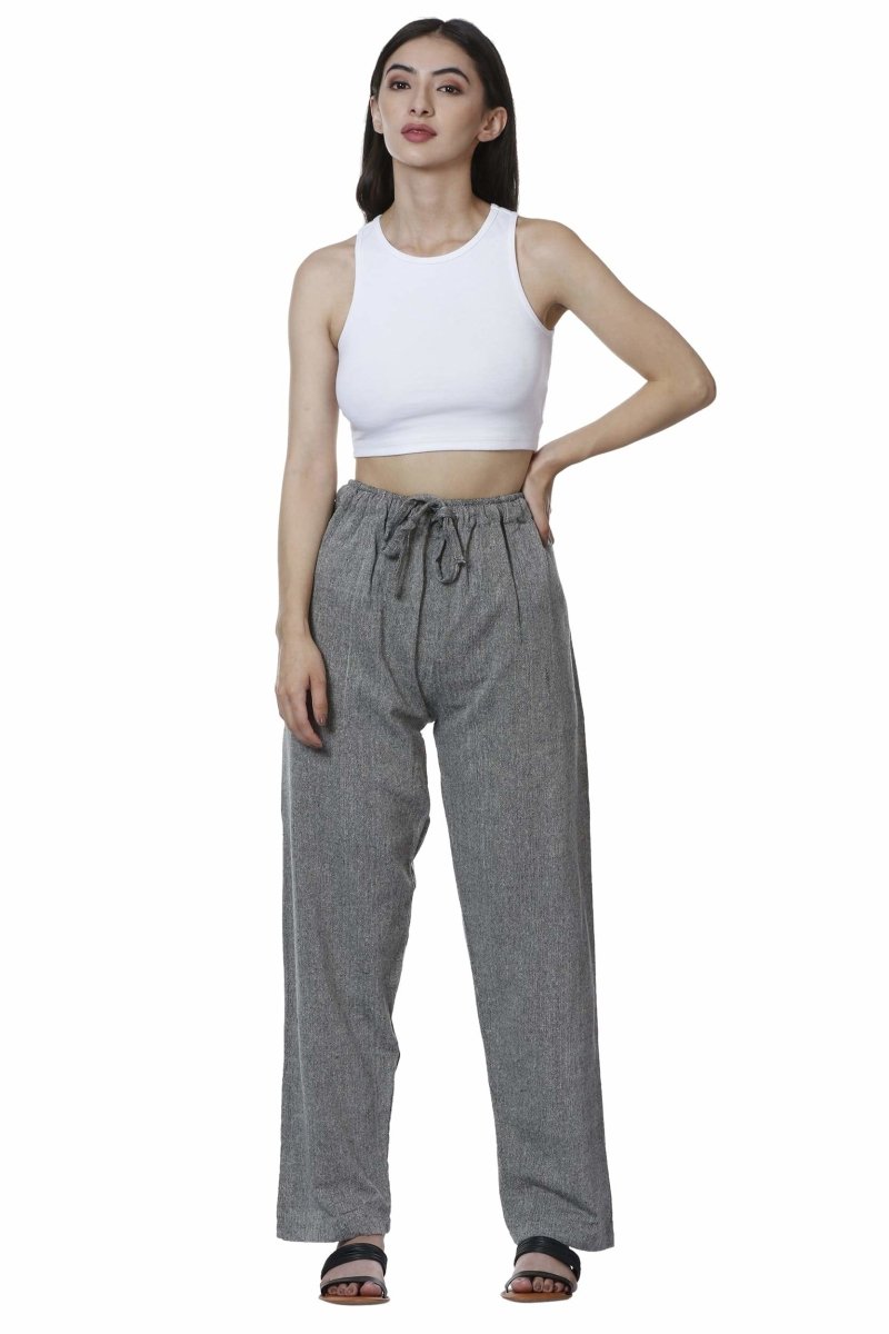 Women's Lounge Pant | Grey | Fits Waist Size 28" to 36" | Verified Sustainable by Brown Living™