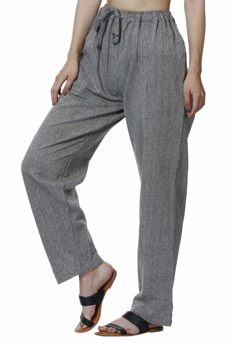 Buy Women's Lounge Pant | Grey | Fits Waist Size 28" to 36" | Shop Verified Sustainable Womens Pants on Brown Living™