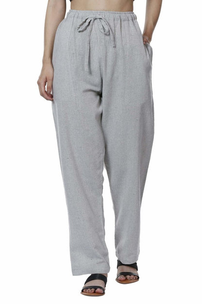 Women's Lounge Pant | Melange Grey | Fits Waist Size 28" to 36" | Verified Sustainable by Brown Living™