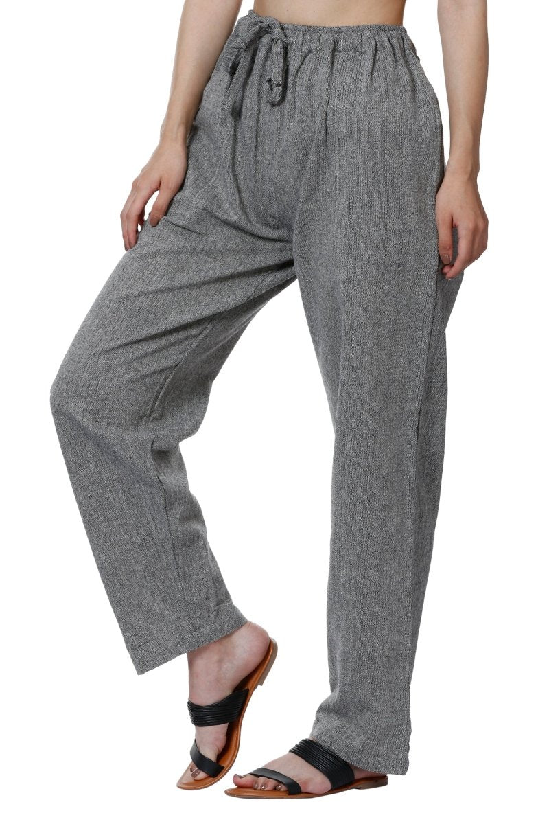 Women's Lounge Pants | Grey | Fits Waist Size 28" to 36" | Verified Sustainable by Brown Living™