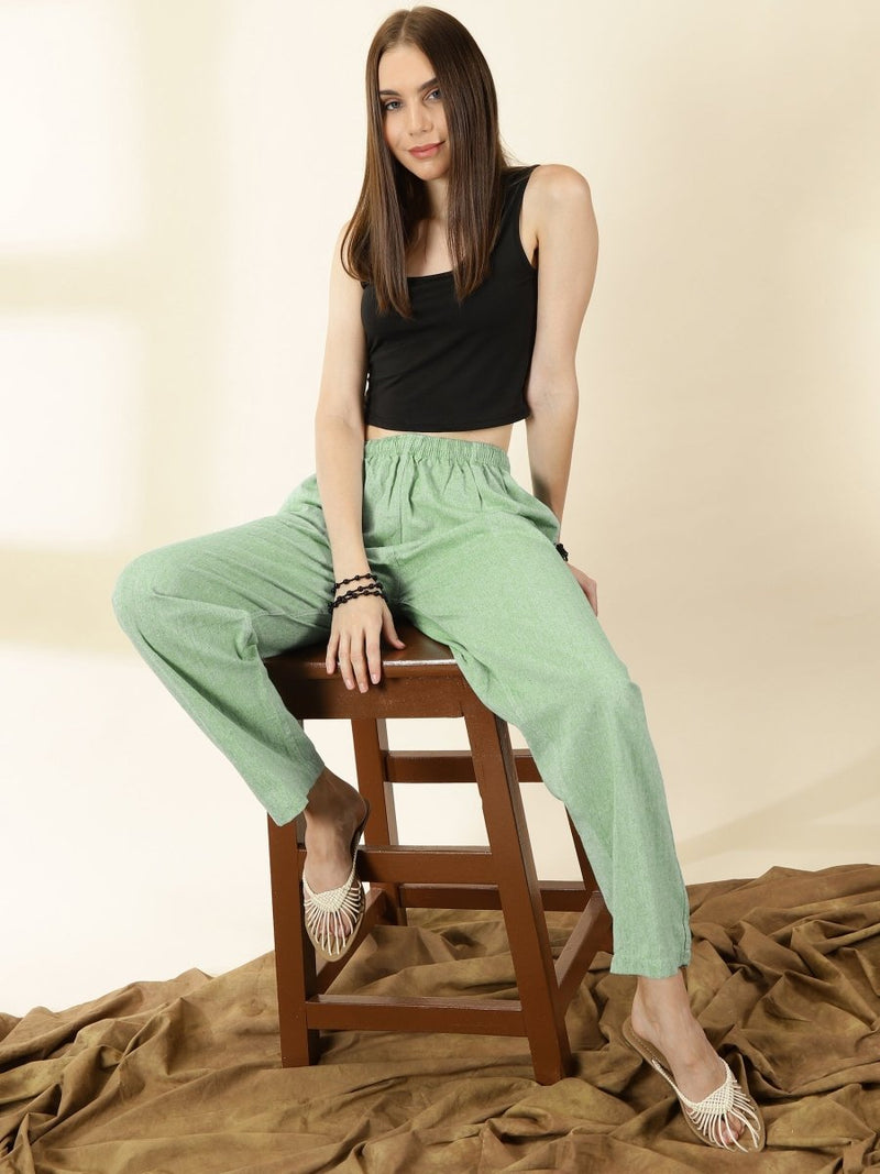 Women's Lounge Pants | Sea Green | Fits Waist Size 28" to 36" | Verified Sustainable by Brown Living™