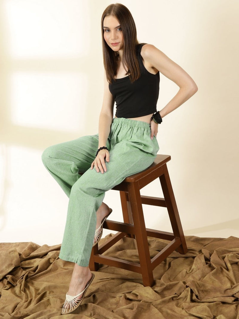 Women's Lounge Pants | Sea Green | Fits Waist Size 28" to 36" | Verified Sustainable by Brown Living™