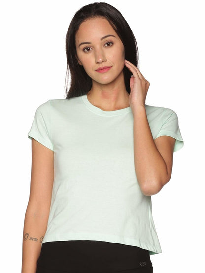 Women's Organic Cotton T-Shirt - Pastel Green | Verified Sustainable by Brown Living™