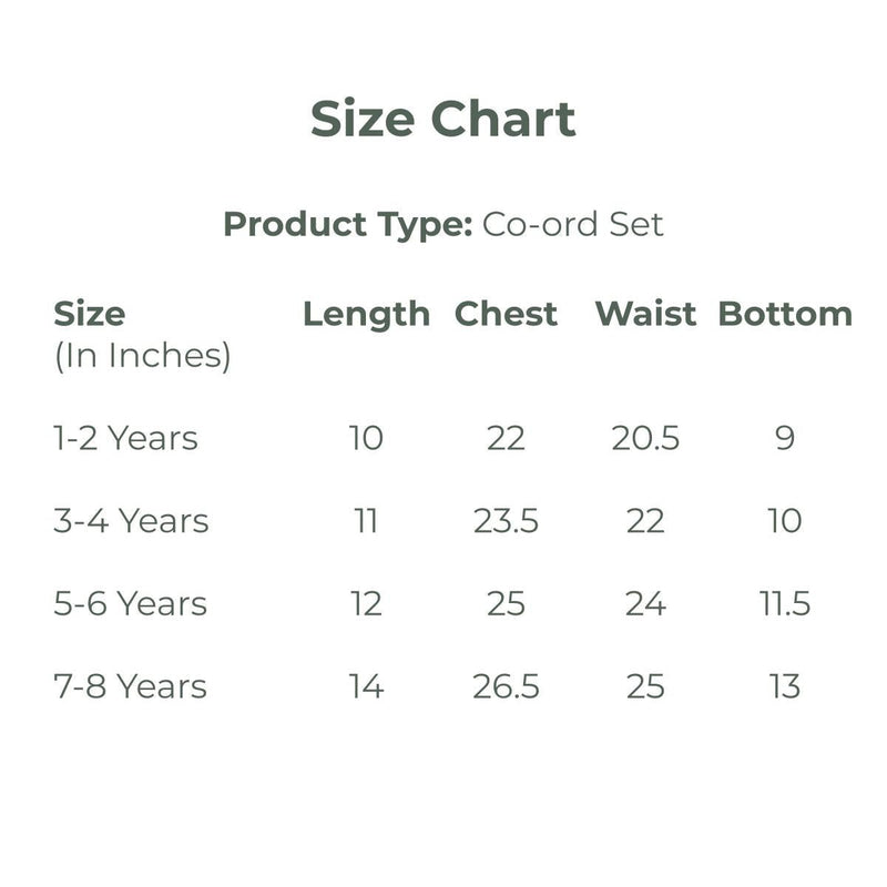 Buy Wonder Wander Co-ord Set | Shop Verified Sustainable Kids Daywear Sets on Brown Living™