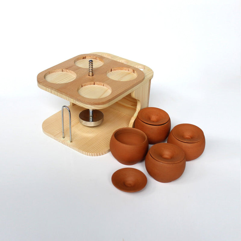 Buy Wooden All In One Dining Table Organizer | Shop Verified Sustainable Kitchen Organisers on Brown Living™