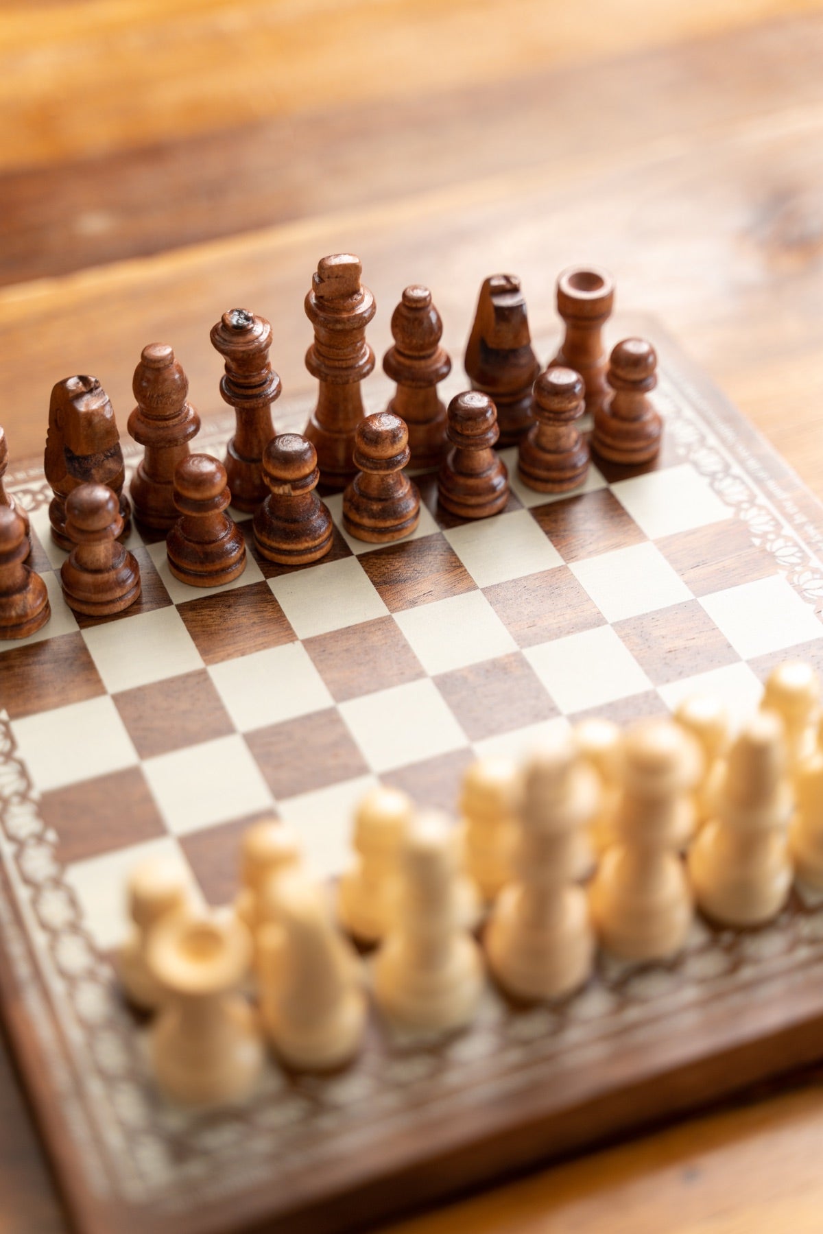 Wooden Chess Board Game | Verified Sustainable by Brown Living™