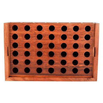 Wooden Connect in a Row Games | Line Up 4 Board – Learning & Educational Toys on Brown Living™. SKU: 1198. Img 3.