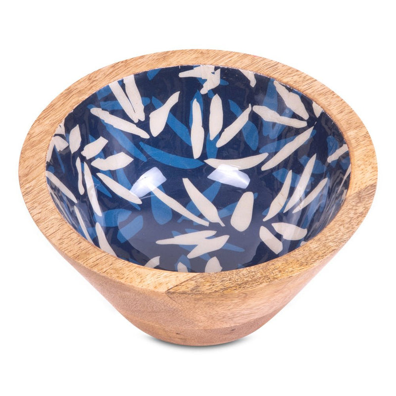 Buy Wooden Indigo Bowl | Shop Verified Sustainable Plates & Bowls on Brown Living™