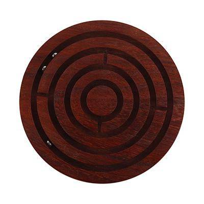 Buy Wooden Labyrinth Ball in a Maze Puzzle Size 4 inch - MADE IN INDIA | Shop Verified Sustainable Products on Brown Living